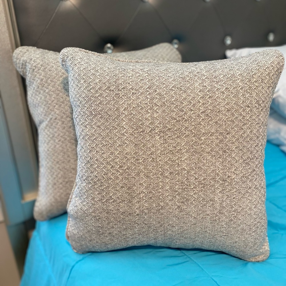 New Grey Pillows